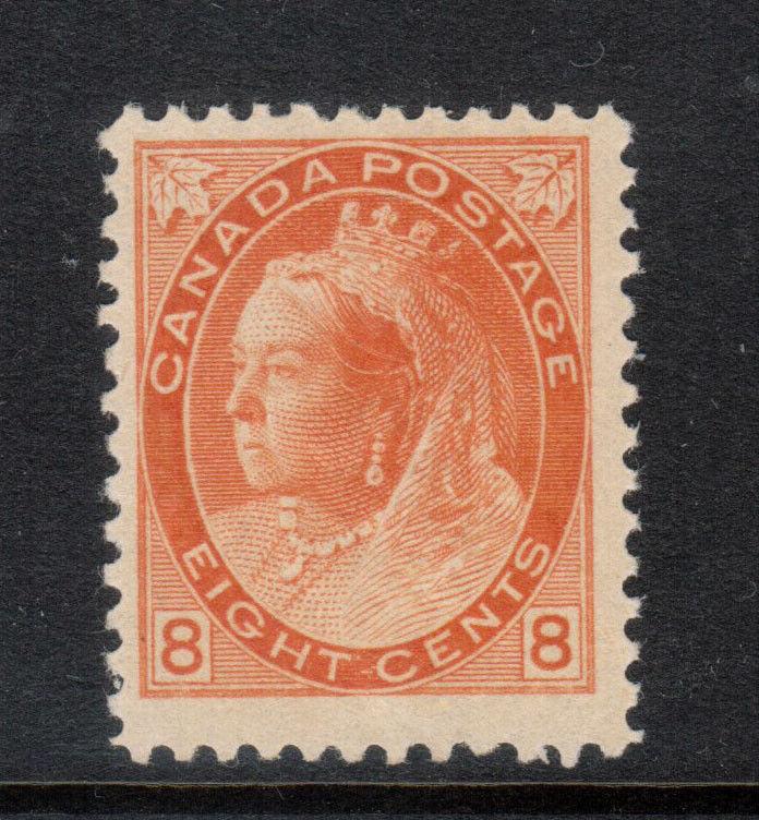 Canada #82 Very Fine Never Hinged Tall Stamp With Light Natural Gum Bend