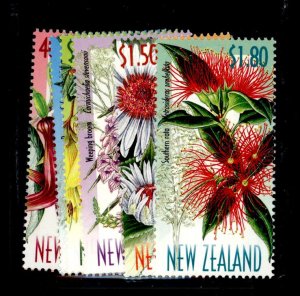 New Zealand #1563-8  Single (Complete Set) (Flowers)