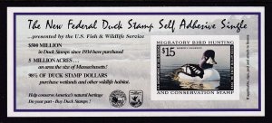 US RW65A Duck MNH VF