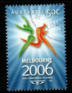 AUSTRALIA SG2575 2006 COMMONWEALTH GAMES FINE USED