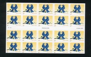 3976a True Blue Booklet of 20 (39¢) First Class Stamps MNH 2006