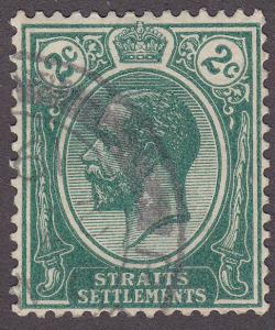 Straights Settlement 151 USED 1918 King George V