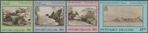 Pitcairn Islands 1987 SG308-311 Paintings set MNH