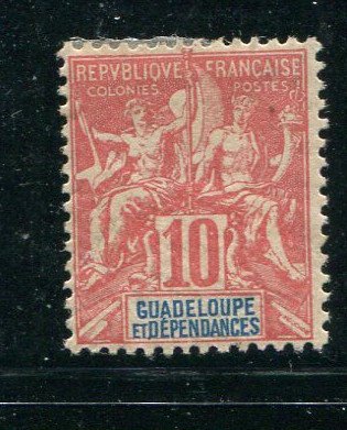 Guadeloupe #33 Mint