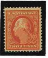 332 Washington 1908 Mint & Never Hinged