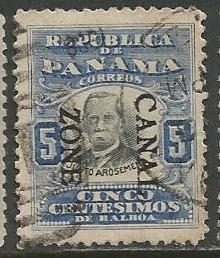 U.S. Scott #24 Canal Zone Stamp - Used Single