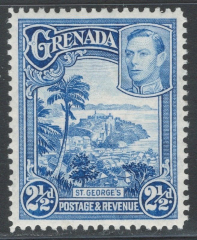 Grenada 1938 King George VI & View of St George's 2 1/2p Scott # 136 MH