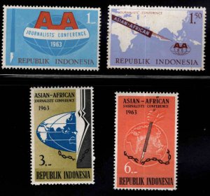 Indonesia Scott 593-596 MNH**  stamp set