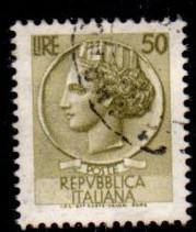 Italy - #998J Italia (Wmk 303 16 x 20) - Used