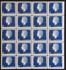 Canada 405b Mini Pane VF MNH