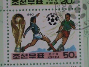 KOREA STAMP 1993 WORLD FOOT BALL CHAMPIONSHIP  ; CTO- NOT HING  S/S SHEET #1