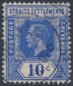 Straits Settlements    SC# 159   Used    wmk crown CA  see details & scans