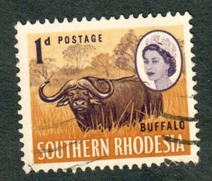 Southern Rhodesia #96 used single