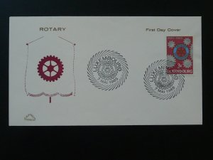 FDC Rotary International Luxembourg 1965