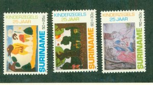 SURINAM B368-70 MH CV$3.75 BIN $1.85