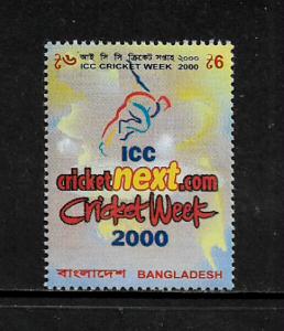 Bangladesh #607 MNH Stamp - Cricket Week