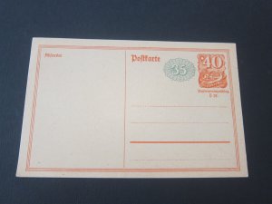 Germany Postal Stationery Postcard