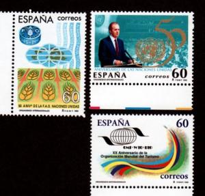 Spain # 2823-2825 Mint!