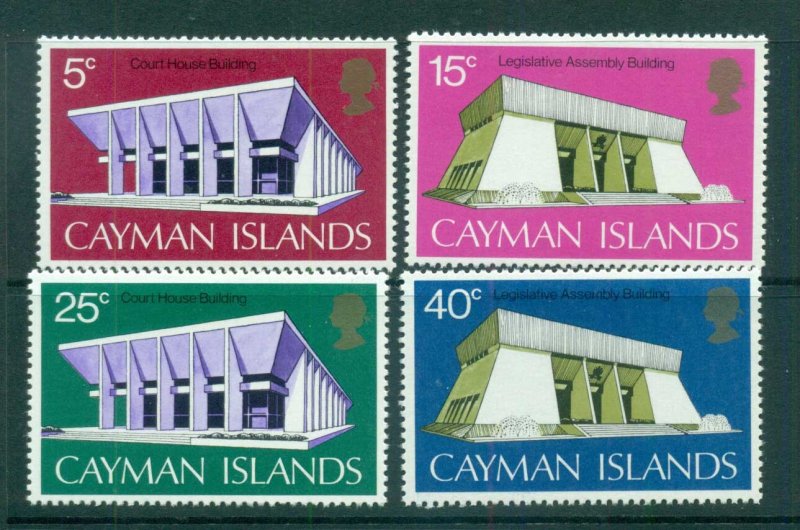 Cayman Is 1972 Government Buildings MUH lot72519