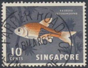 Singapore   SC#  57   Used  Fish  Marine Life  see details & scans