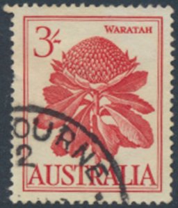 Australia  SC# 330 Used  Flowers   see details & scans