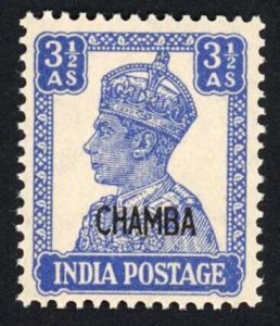 Chamba SG115 3 1/2a Bright Blue U/M Cat 5 pounds