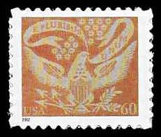 PCBstamps  US #3646 60c Coverlet Eagle, MNH, (17)