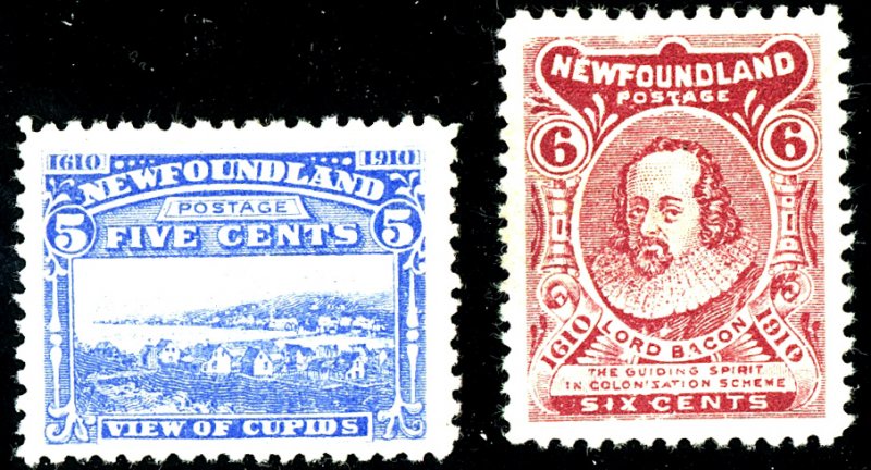 Newfoundland #91-2 MINT OG LH