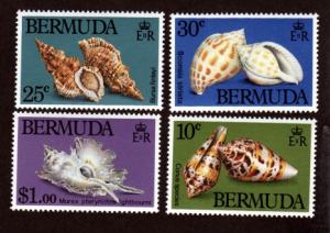 Bermuda 419-422 Mint NH Sea Shells!