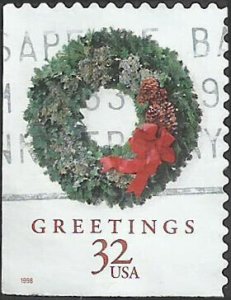 # 3249 USED EVERGREEN WREATH