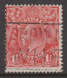 Australia 1927 KGV Sc#68 Used