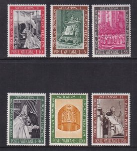 Vatican City   #439-444   MNH  1966  Ecumenical Council