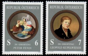 Austria # 1698 - 1699 MNH