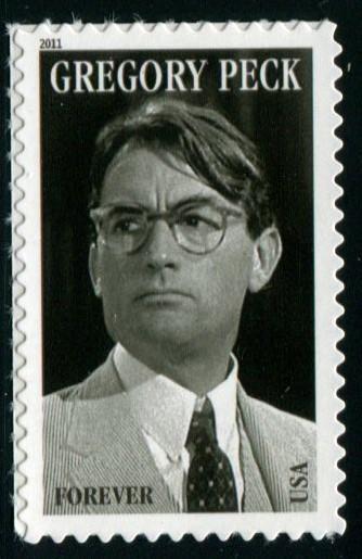 4526 US (44c) Gregory  Peck SA, MNH cv $0.90