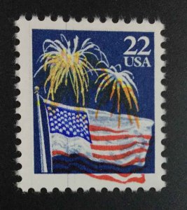 US STAMPS #2276 VAR. FLAG COLOR SHIFT MINT OG NH LOT #99183