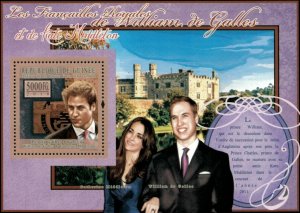 Guinea 2010 - Royal Engagement of Prince William and Kate - Souvenir Sheet - MNH