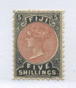 Fiji QV 1881  5/ mint o.g. hinged