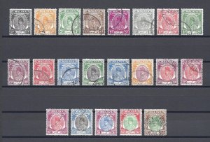 MALAYA/PERLIS 1951/55 SG 7/27 USED Cat £350