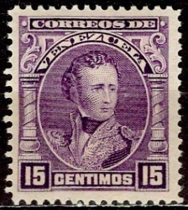 Venezuela 1909; Sc. # 233; MLH Single Stamp