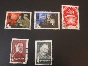 Russia 1966 Sc 3173-4,84,85-6 set FU