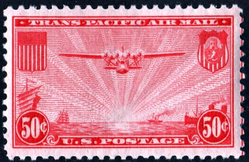 SC#C22 50¢ China Clipper (1937) MNH