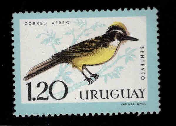 Uruguay Scott C250  MH* Bird stamp