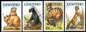 Lesotho - 1988 Small Mammals Set & MS MNH** SG 824-828