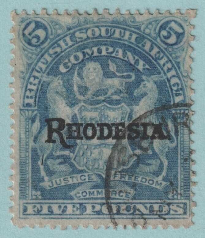 RHODESIA 74 SG92 USED NO FAULTS VERY BLW