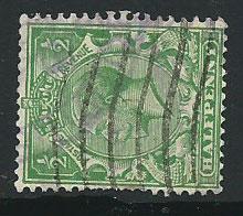 GB George V  SG 418a  Used  short perfs