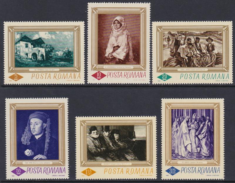 1859-64 1966 Paintings MNH