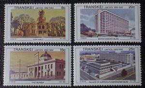 South Africa - Transkei Scott #113-116 mnh