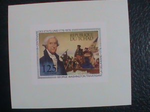 CHAD STAMP:1976- BI-CENTENARY OF AMERICAN REVOLUTION S/S #1 SHEET