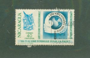 NICARAGUA 885 USED BIN $0.50