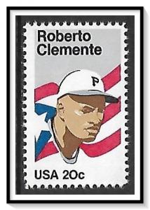 US #2097 Roberto Clemente MNH